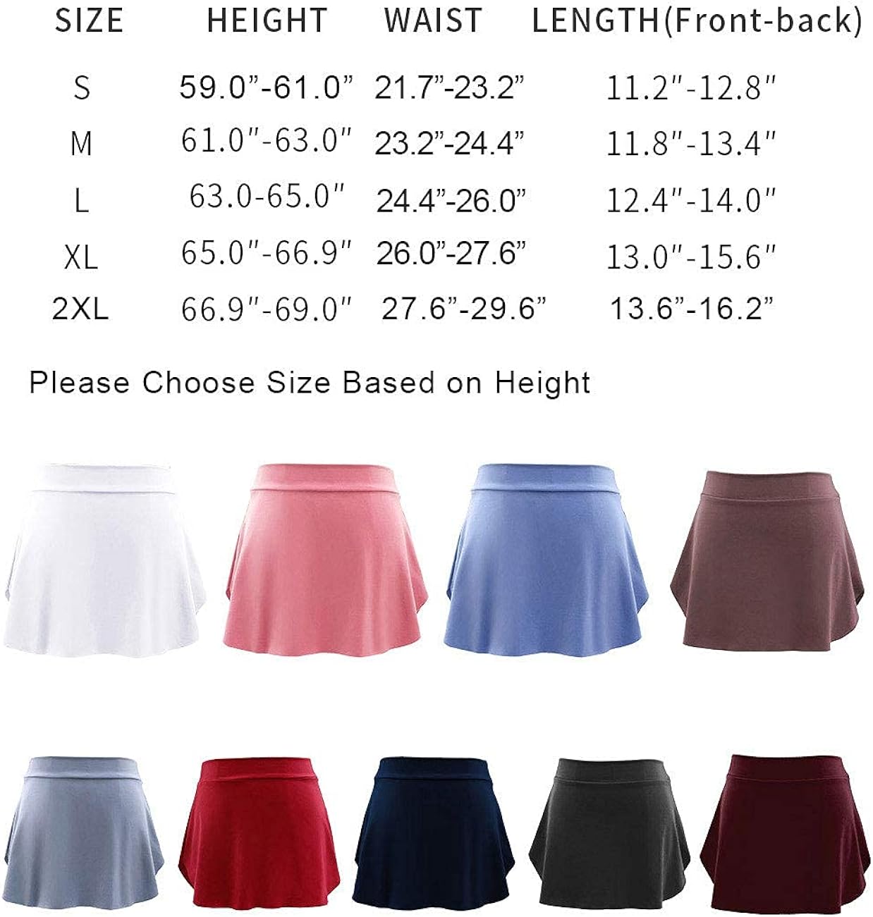 Daydance Girls Women Pull On Ballet Skirt Elastic Short Mini Skirt for Dancing at  Women’s Clothing store