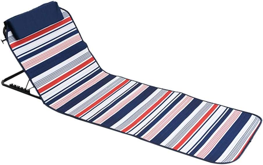 portable beach mat lounge chair