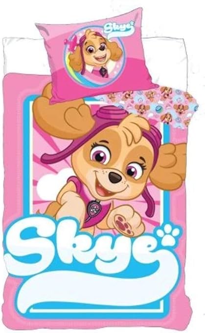 paw patrol cot bed duvet set