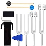 EASTROCK Tuning Fork Set for Music, Therapy & Yoga