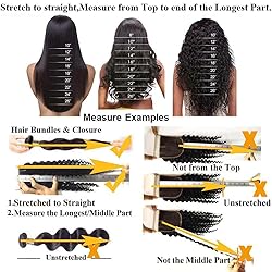 QTHAIR 14a Human Hair Bundles with Transparent Hd