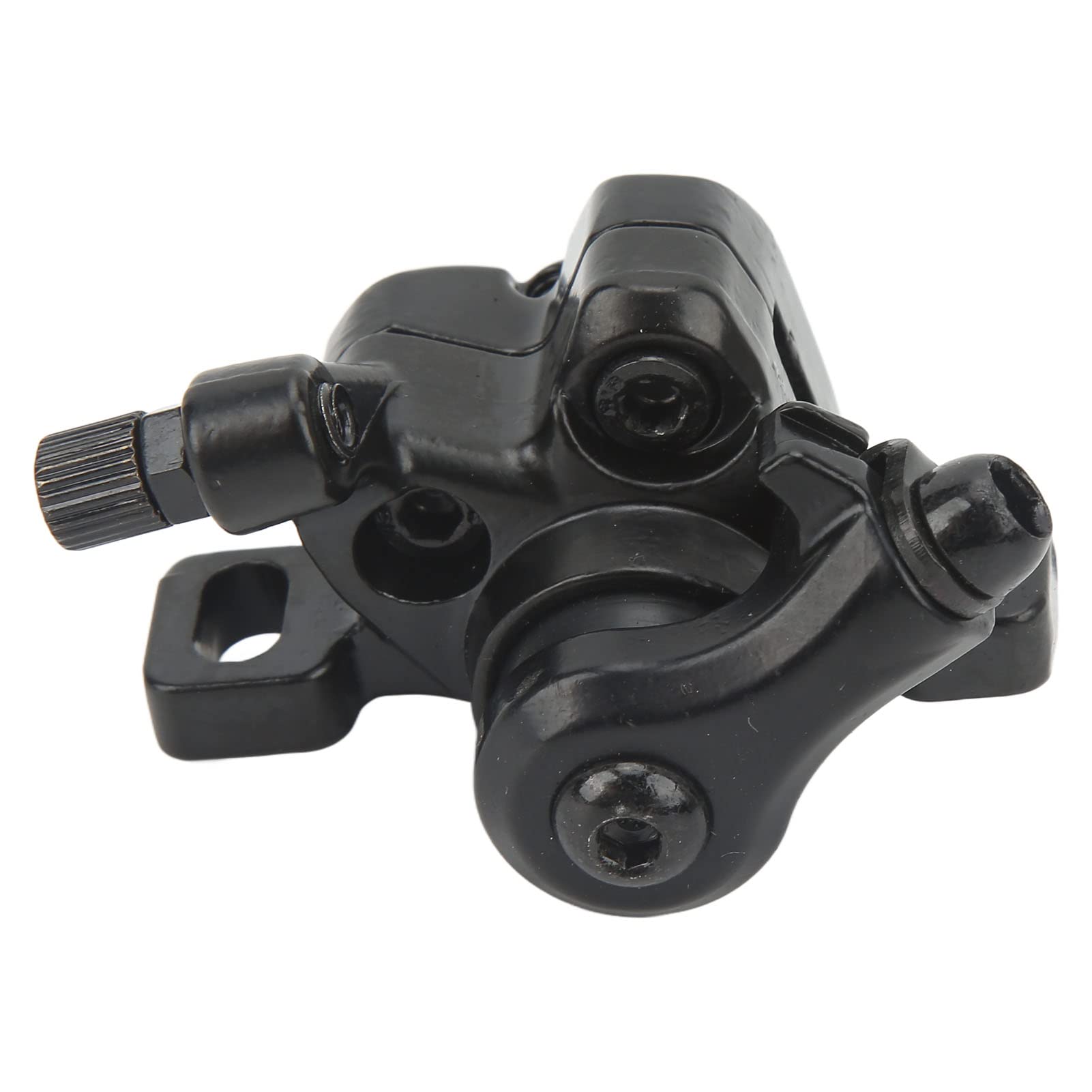 Electric Scooter Wheel Brake Caliper, High Strength Sophisticated Appearance Aluminum Alloy Replacement Part Electric Scooter Disc Brake Caliper for Riding