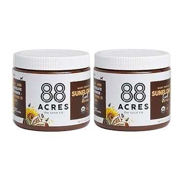88 Acres, Organic Dark Chocolate Sunflower Seed Butter