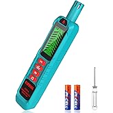 Kiprim Natural Gas Leak Detector Portable Gas Tester with Audible & Visual Alarm,H/L Sensitive Mode to Locate Combustible Sources Propane for Home,Batteries Included