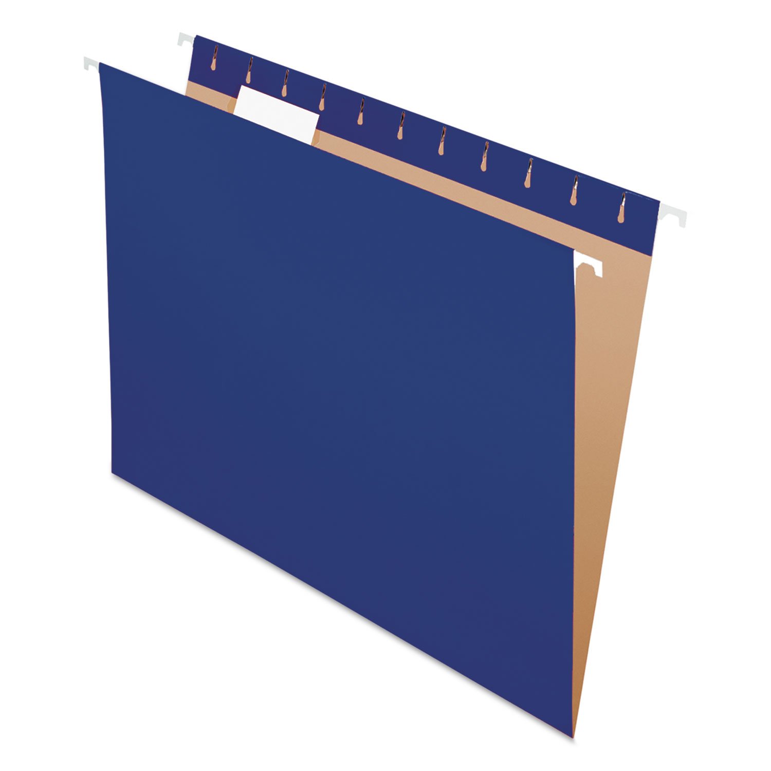 Pendaflex Recycled Hanging Folders, Letter Size, Navy, 1/5 Cut, 25/BX (81615EE) โ image 1