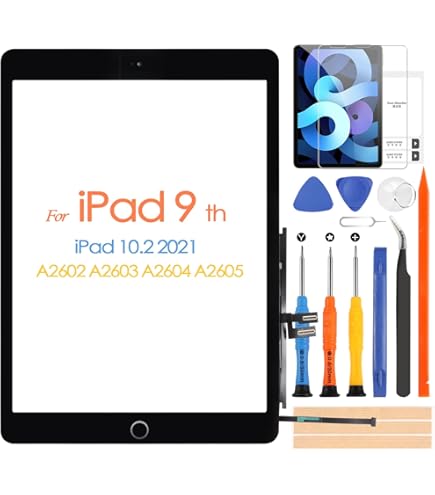 Amazon.com: for iPad 9 9th Gen Screen Replacement,Touch Screen