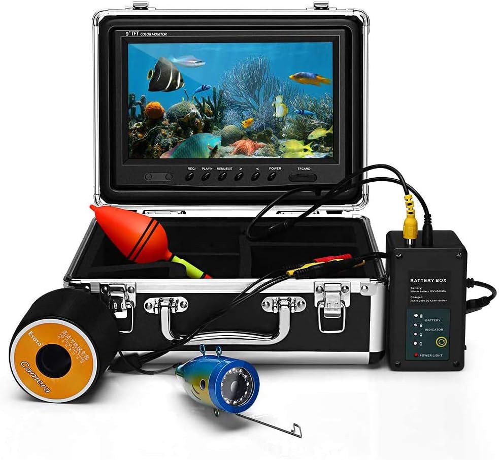 Eyoyo 9 Inch Underwater Fishing Camera Video Fish Finder