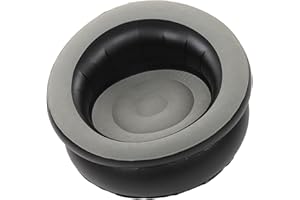 Flocking Inflatable Couch Ultra Soft Portable Air Sofa Chair for Indoor Outdoor Living Room Camping Travel Small Size Grey