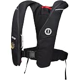 Mustang Survival Elite 190 PFD Black | Elite 190 Inflatable PFD delivers all-day comfort, hydrostatic inflation, and premium safety
