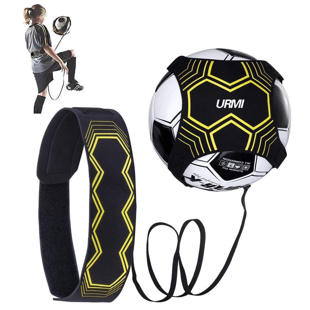 URMI Football Kick Trainer, Soccer Training Aid football Skills Improvement Practice for Kids Adults Hands Free Solo Practice Training Equipment Aid