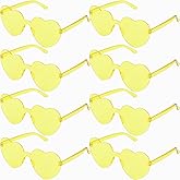 Virtue morals Heart Glasses Heart Shape Sunglasses for Valentine Mardi Gras Summer Women's Party Favor