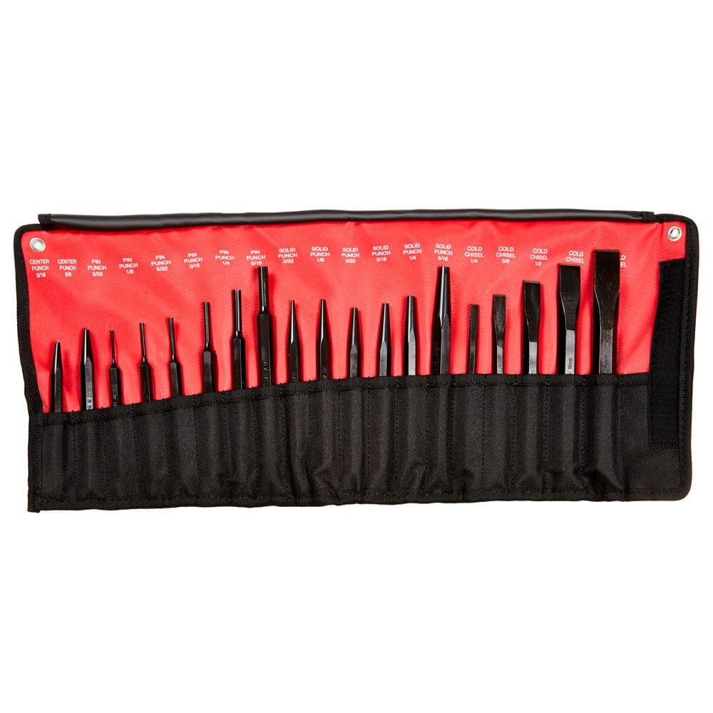 Mayhew MAY61019 19 Piece Punch and Chisel Set