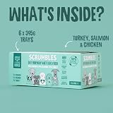 Scrumbles Natural Wet Dog Food Multipack 6x395g Variety Pack view 5