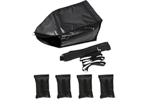 Begonia.K Adjustable Weight Sled Running Speed Training with Adjustable Strap, Sprinter Speed Training with 4 Weight Sandbags