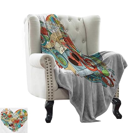 Amazon Com Lswow Fleece Blanket I Love You Love Valentines With