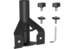 Moker Truck Bed Rail Flag Pole Holder Mount for Toyota Tacoma/Tundra Flag Pole Mounting System，Low-Profile Design Sits Flush with Bed Rails