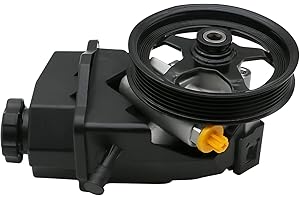 Chefull Power Steering Pump with Reservoir Pulley Assembly fit for 2006-2011 Chevrolet Impala 2006 2007 Chevy Monte Carlo 3.5L 3.9L V6, Power Assist Pump, 20-69989