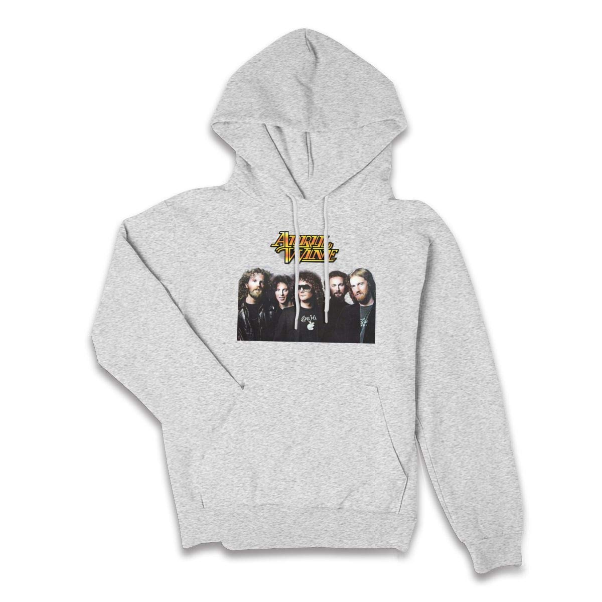 Erman Color Name Athletic April Wine Music Cool Pullover Hooded Shirts With Pocket M