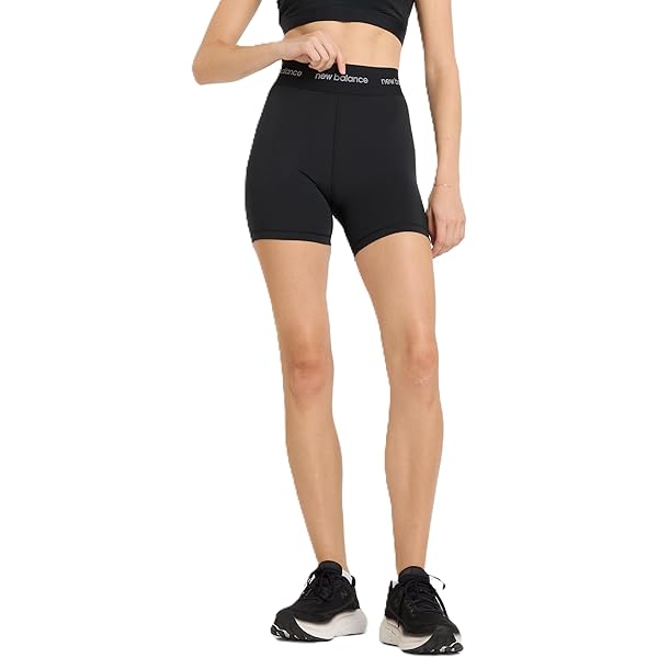 Amazon.com: New Balance womens Nb Harmony High Rise Short 6