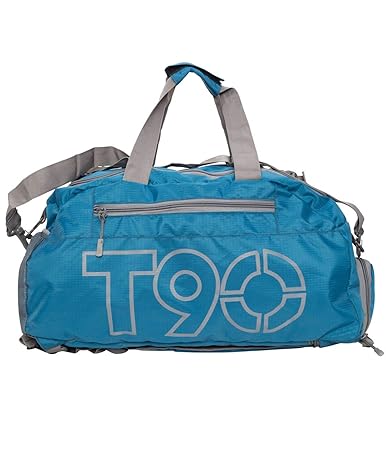 Prajo T-90 Unisex Polyester Light Weight Duffel Travel Bag (Firozi)