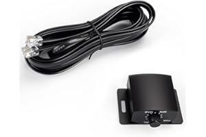 IENG Universal Bass Control Knob for Amp, 4-Pin Subwoofer Volume Control with 13FT Extension Cable, Compatible with Most Car 