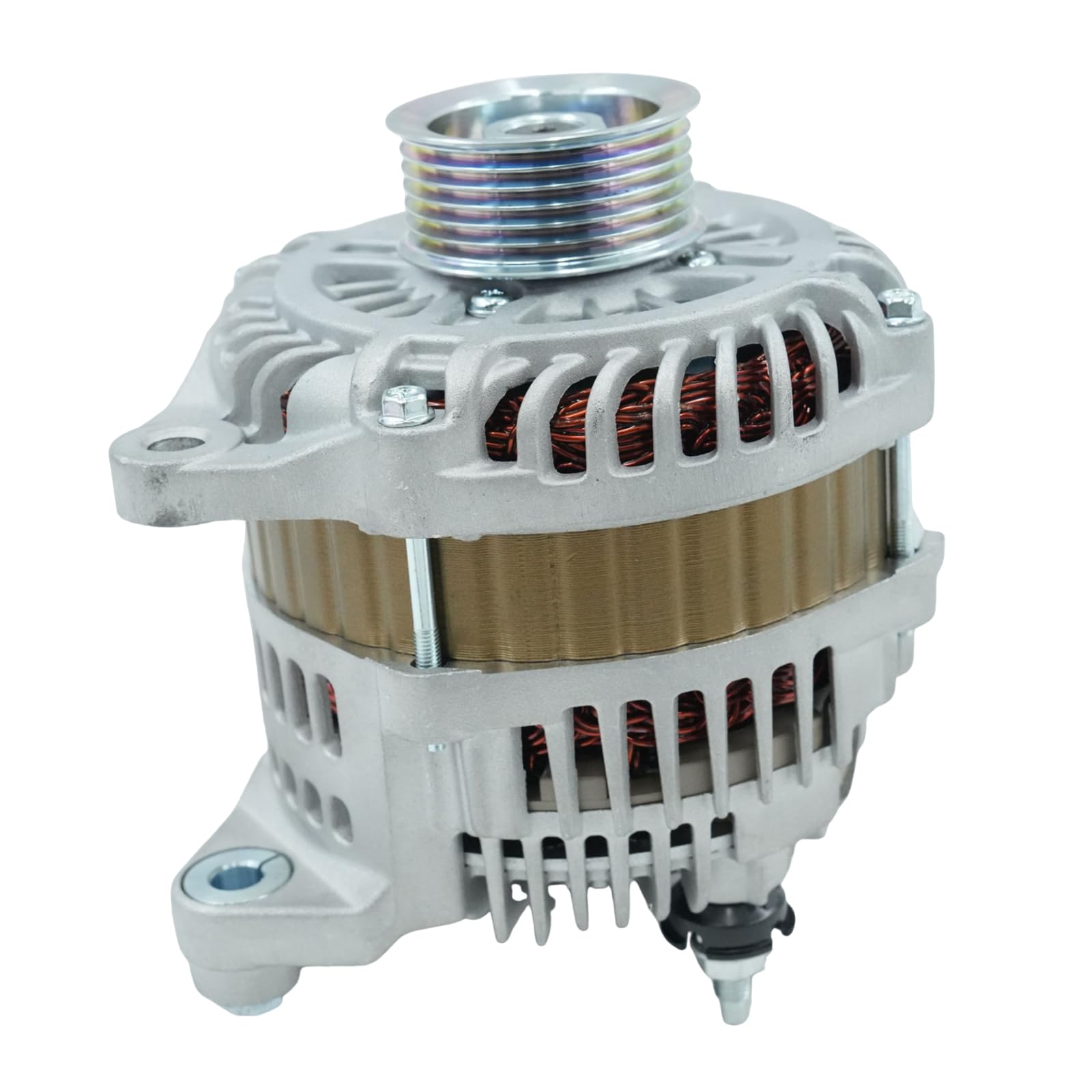 Photo 1 of 12V 150A Alternator, CW 6-Groove Pulley,FOR Infiniti M35 (2006-2008) V6 3.5L, G25 (2011-2012) 2.5L, OE: 23100-EG010