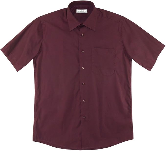 burgundy dress up shirt