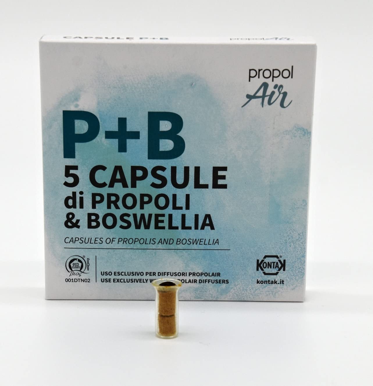 Propolis & Boswellia Capsules for PropolAir Propolis Diffusers with or Without Ioniser or Fan. Reduces Harmful Airborne microbes by up to 71%