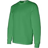 Gildan-Heavy Cotton Long Sleeve T-Shirt 5400, Irish Green, Large