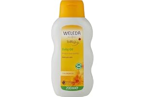 Weleda Comforting Baby Oil, 200 Milliliters