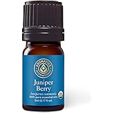 Aromatics International Premium Organic Juniper Berry Essential Oil 5ml | 100% Pure Essential Oil for Diffusion, Aromatherapy & Wellness Use