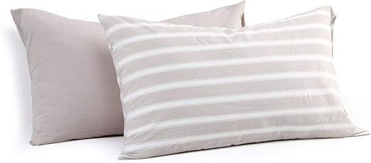 Amazon Com Miu Hin 100 Washed Cotton Pillow Cases Modern Style