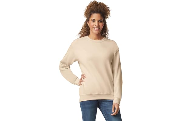 Gildan Unisex-Adult Fleece Crewneck Sweatshirt, Style G18000, MultipackSweatshirt