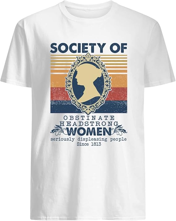 ShingoC Ltd Society of Obstinate Headstrong Women TShirt Amazon.co.uk