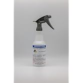Pre-Labeled GHS Spray Bottles - Deionized Water - 16oz (Supplied Empty)