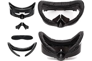 CBDYWVR VR Facial Interface & Removable Nose Guard for Oculus Quest 3, VR Accessories, Removable Face Cover Pad Sweat-Proof PU Foam Cushion Compatible with Meta Quest 3 Original Spacer