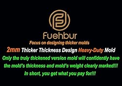 【Thickened Design】 Silicone Soap Molds