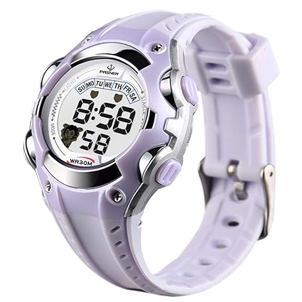 XREXS Kinder und Jugendliche Armbanduhr Kinder Digital Chronograph mit Plastik Armband 328