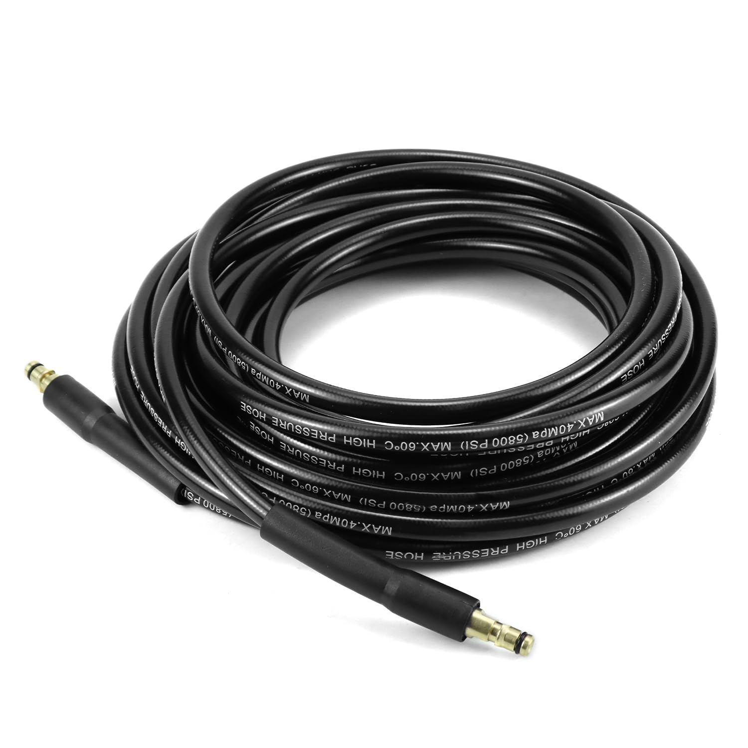 QWORK® 10M High Pressure Washer Replacement Hose Extension Hose with Quick Connect Adapter - Compatible with Karcher K Series K2, K3, K4, K5, K7
