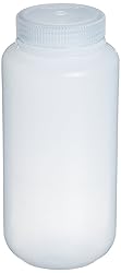 Nalgene 2103-0008 Wide-Mouth Bottle, LDPE, 250mL