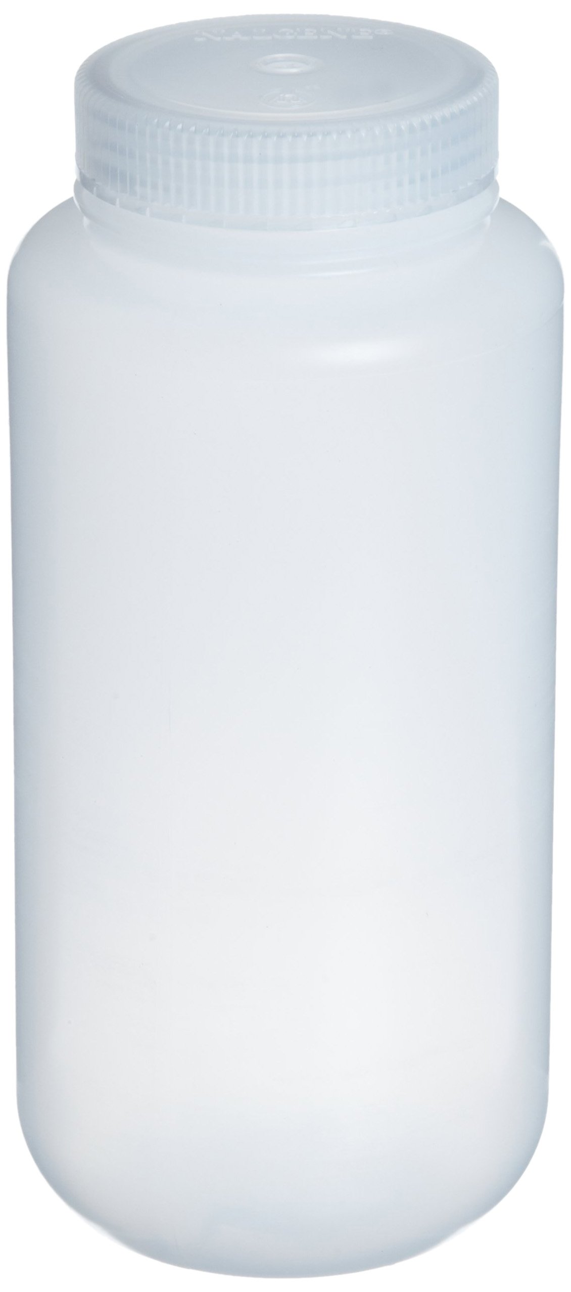 Nalgene 2103-0008 Wide-Mouth Bottle, LDPE, 250mL