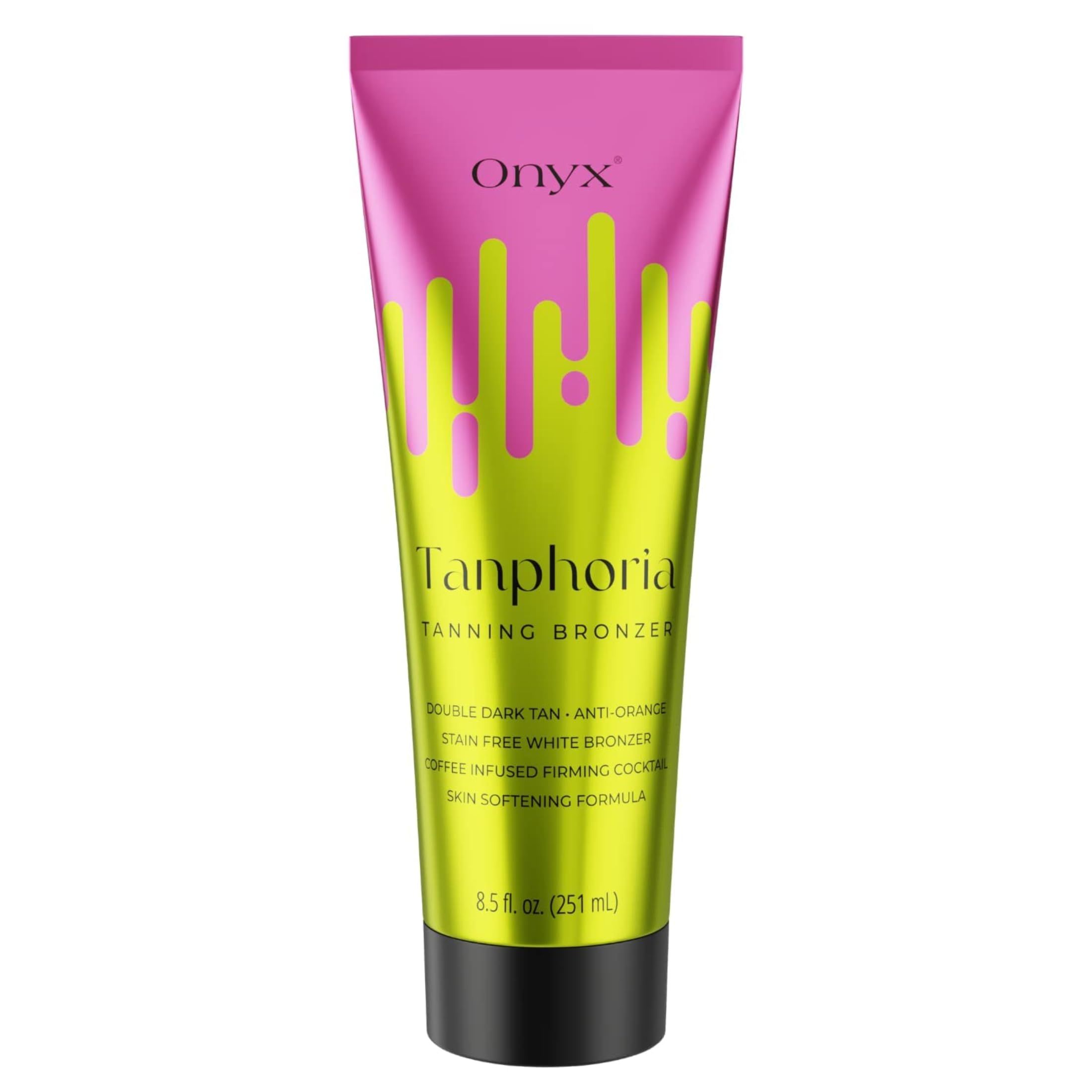 Onyx Tanphoria Sunbed Cream with Bronzer | Tanning Accelerator for Dark Tan | Indoor & Outdoor Sunbed Lotion | Gradual Bronzing for Deep Golden Results | Streak-Free & Long-Lasting Tanning Formula