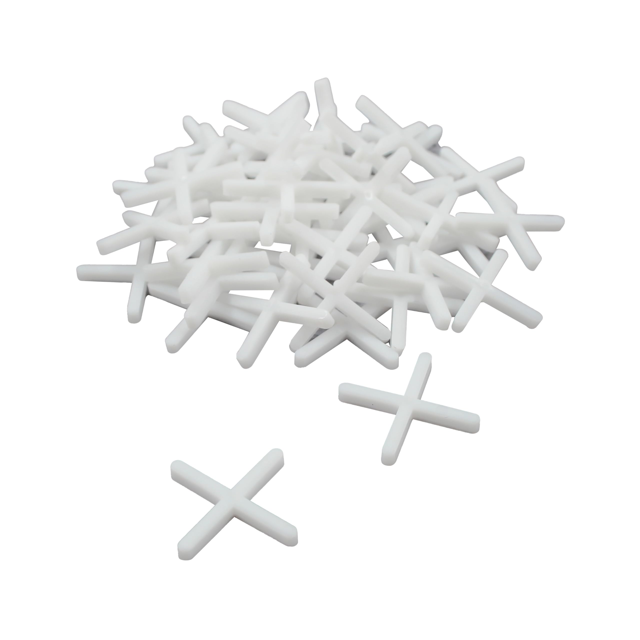 Faithfull Tile Spacers for Wall & Floor Tiling - Long Leg, 3mm, Pack of 1000