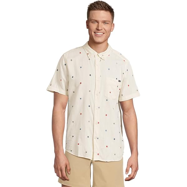 Amazon.com: Chubbies Men's The Ivory Lotus (Rayon Sunday Shirt