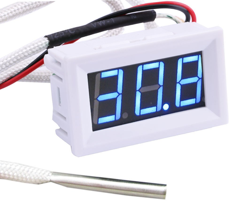 Yeeco Température de 30 à 800 ° C LED Thermomètre Numérique Compteur