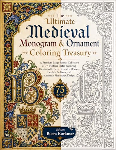 Illuminated Initials in Full Color: 548 Designs (Dover Pictorial