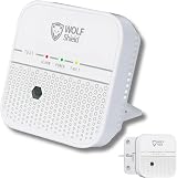 WOLF SHIELD Carbon Monoxide Detector 10 Year Sealed Battery White EN50291:2018 view 1