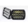 2PCS 5x7 7x6 H4 LED Headlight Hi Lo Beam H6054 For Pontiac Firebird 1982-1990