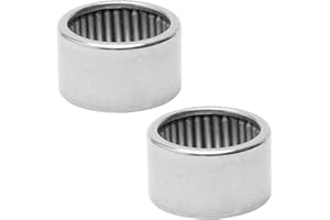 Othmro 2Pcs B1612 Needle Roller Bearings P0 1x1-1/4x3/4inch Deep Groove Ball Bearings Bearing Steel Ball Bearings Needle Bearings for Truck Transmissions Agricultural Construction Equipment