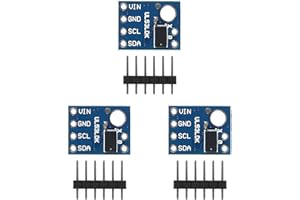 AOICRIE 3pcs VL53L0X Time-of-Flight (ToF) Laser Ranging Sensor Breakout 940nm GY-530 VL53L0X Laser Ranging Sensor Module 2.8-5V I2C IIC Interface Communication